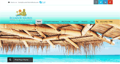 Desktop Screenshot of ecuadorshoresrealty.com